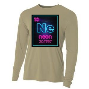 Neon Element Of The Chemistry Periodic Table Cooling Performance Long Sleeve Crew