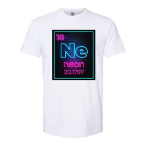 Neon Element Of The Chemistry Periodic Table Softstyle CVC T-Shirt