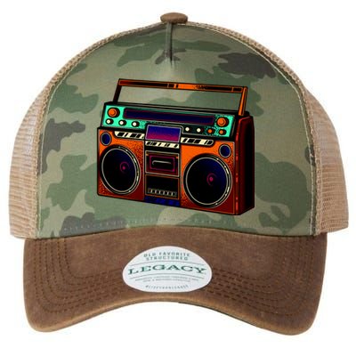 Neon Boombox Legacy Tie Dye Trucker Hat