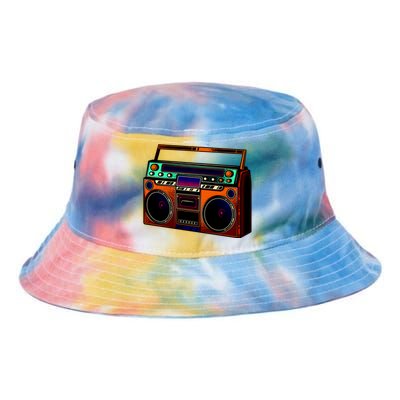 Neon Boombox Tie Dye Newport Bucket Hat