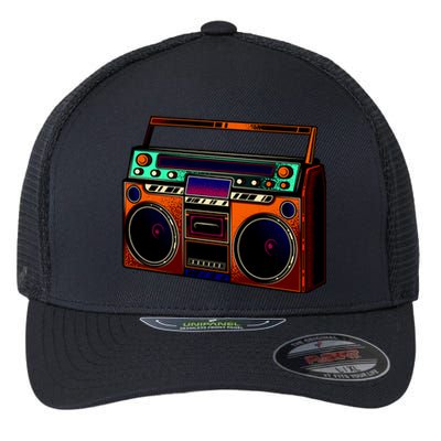 Neon Boombox Flexfit Unipanel Trucker Cap