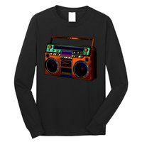 Neon Boombox Long Sleeve Shirt