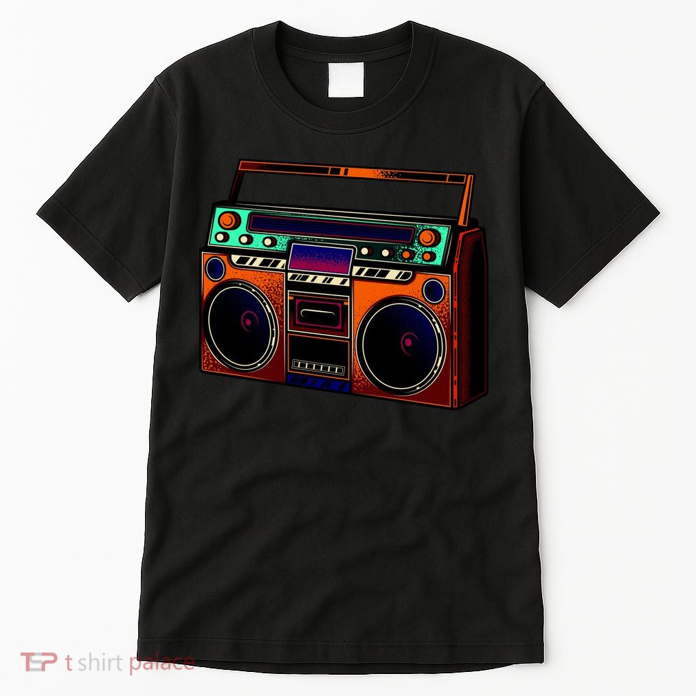 Neon Boombox Tall T-Shirt