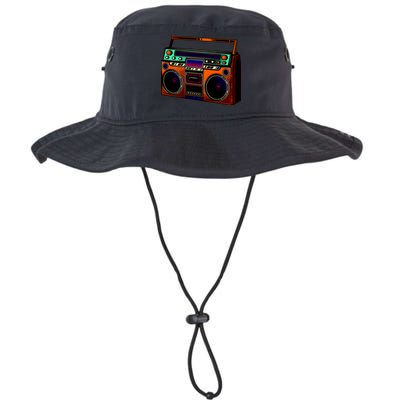 Neon Boombox Bucket Hat
