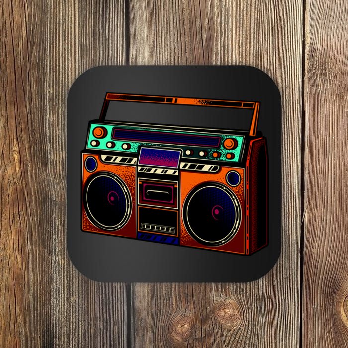 Neon Boombox Coaster