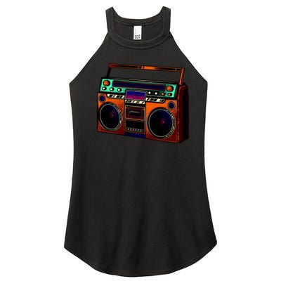 Neon Boombox Women’s Perfect Tri Rocker Tank