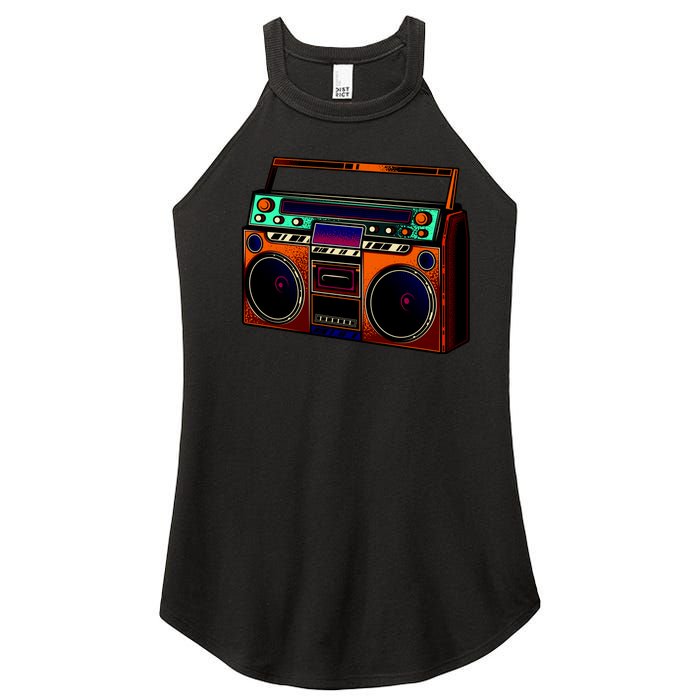 Neon Boombox Women’s Perfect Tri Rocker Tank