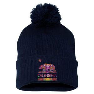 Neon California Pom Pom 12in Knit Beanie