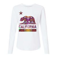 Neon California Womens Cotton Relaxed Long Sleeve T-Shirt