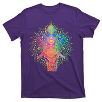 Neon Color Yoga Elephant T-Shirt