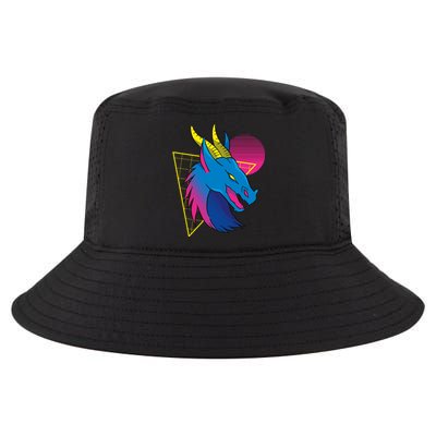 Neon Dragon Face Cool Comfort Performance Bucket Hat