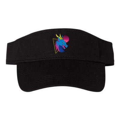 Neon Dragon Face Valucap Bio-Washed Visor