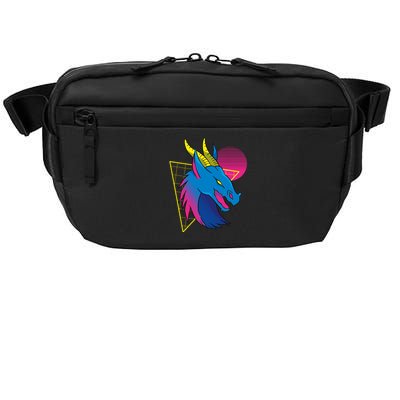 Neon Dragon Face Crossbody Pack