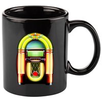 Neon Juke Box 11oz C Handle Ceramic Mug