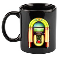 Neon Juke Box 11oz C Handle Ceramic Mug