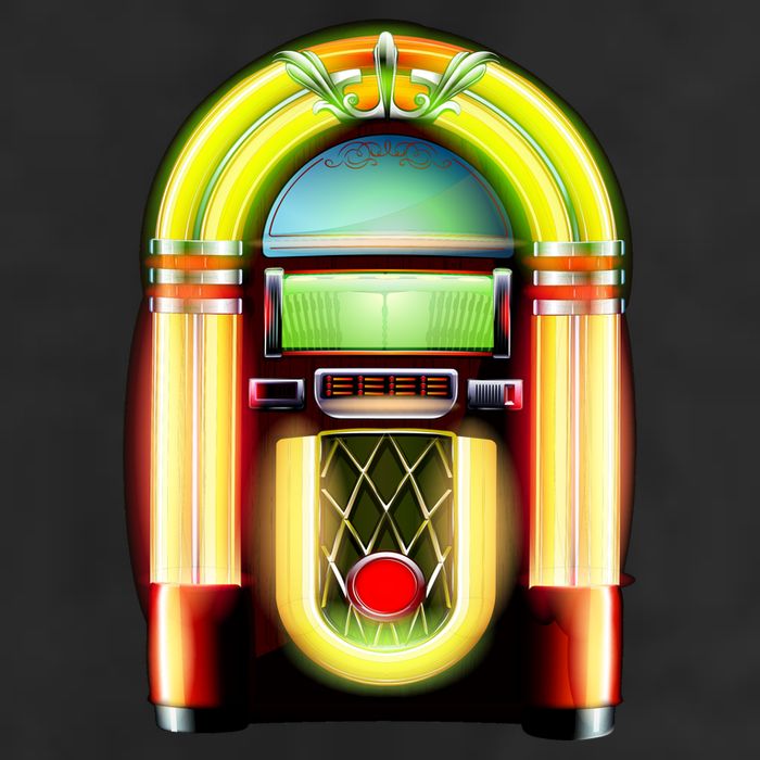 Neon Juke Box 11oz C Handle Ceramic Mug