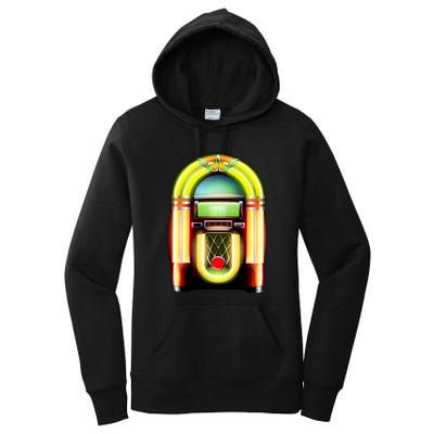 Neon Juke Box Women's Pullover Hoodie