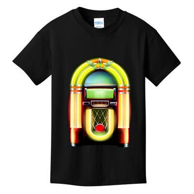 Neon Juke Box Kids T-Shirt