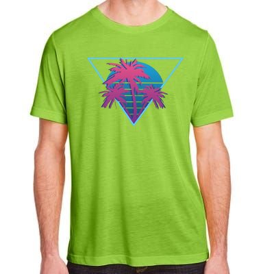 Neon Palm Trees Adult ChromaSoft Performance T-Shirt