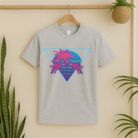 Neon Palm Trees T-Shirt