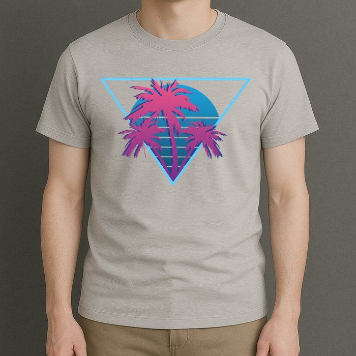 Neon Palm Trees T-Shirt