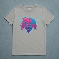 Neon Palm Trees T-Shirt