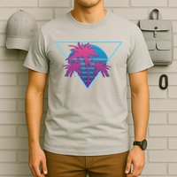 Neon Palm Trees T-Shirt