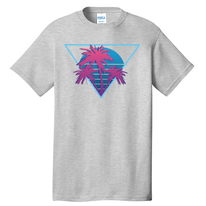 Neon Palm Trees Tall T-Shirt