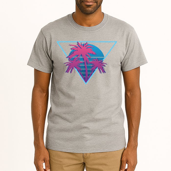 Neon Palm Trees Tall T-Shirt