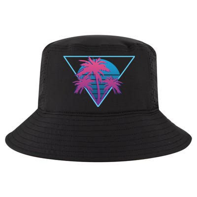 Neon Palm Trees Cool Comfort Performance Bucket Hat