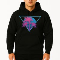 Neon Palm Trees Hoodie