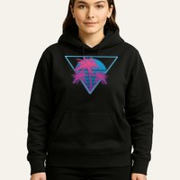 Neon Palm Trees Hoodie