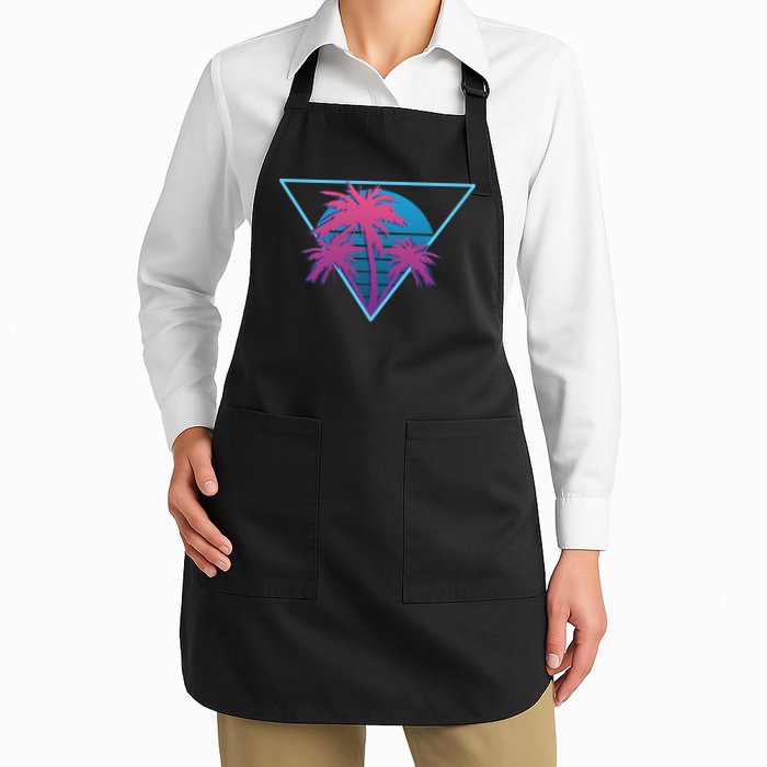 Neon Palm Trees Apron