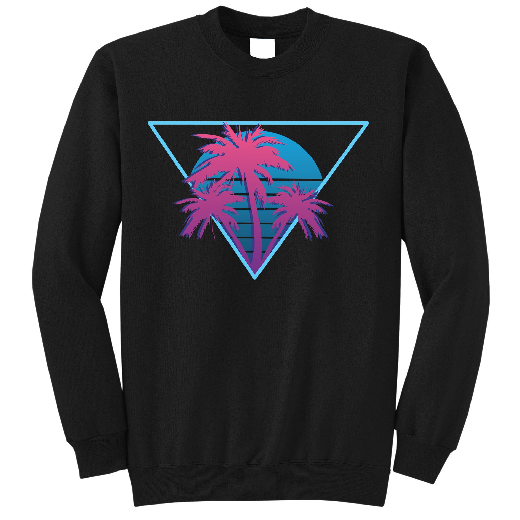 Neon Palm Trees Sweatshirt