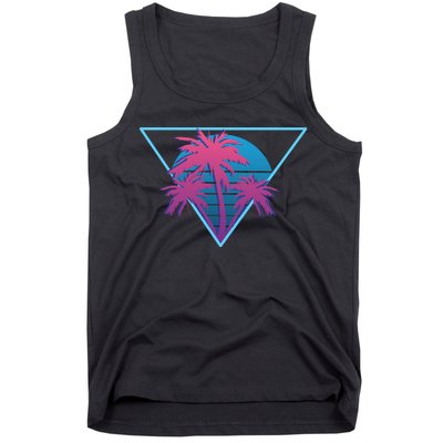 Neon Palm Trees Tank Top