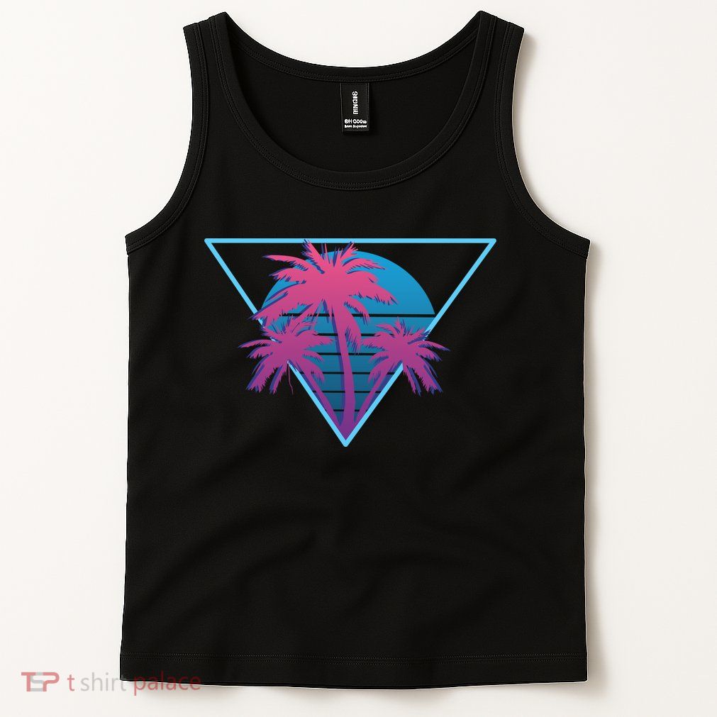 Neon Palm Trees Tank Top