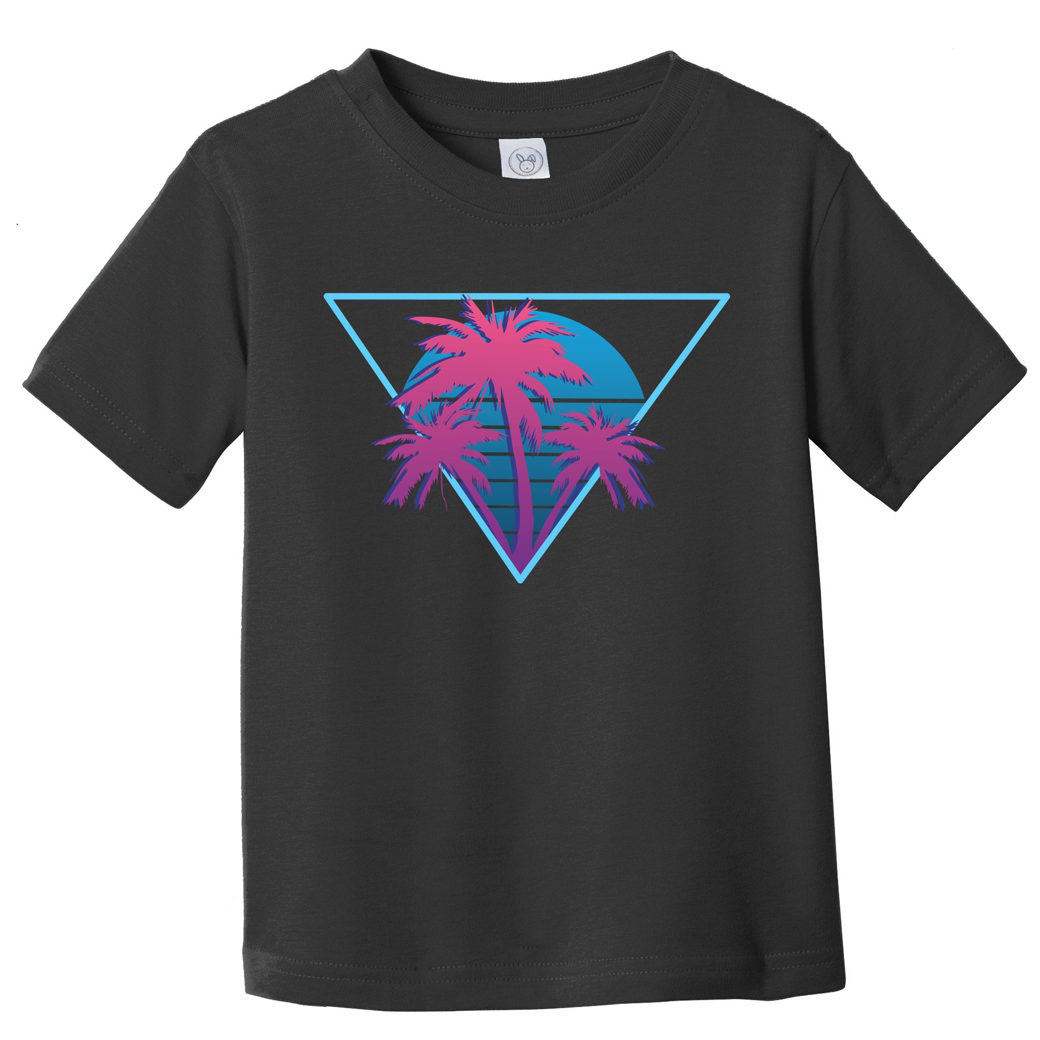 Neon Palm Trees Toddler T-Shirt