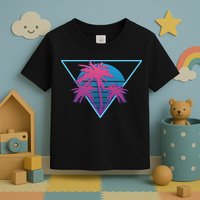 Neon Palm Trees Toddler T-Shirt