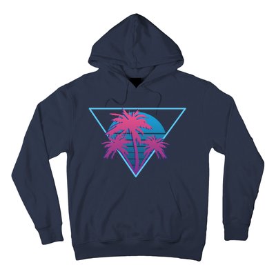 Neon Palm Trees Hoodie