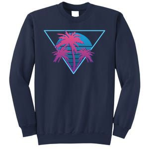 Neon Palm Trees Sweatshirt