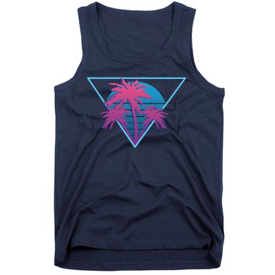 Neon Palm Trees Tank Top