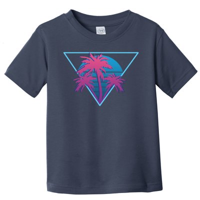 Neon Palm Trees Toddler T-Shirt