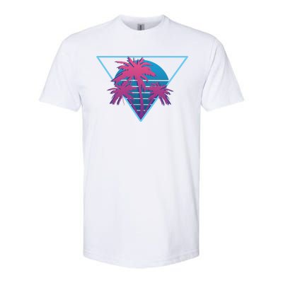 Neon Palm Trees Softstyle® CVC T-Shirt