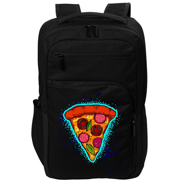 Neon Pizza Impact Tech Backpack