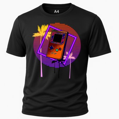 Neon Retro Video Game Performance Shirt