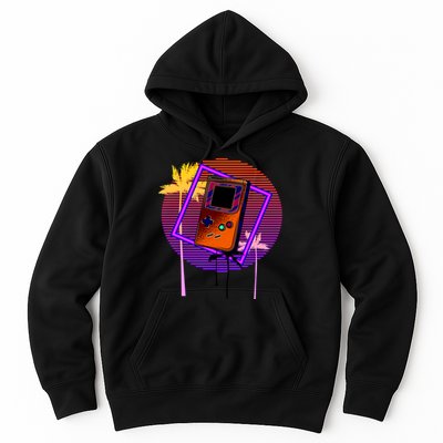 Neon Retro Video Game Hoodie