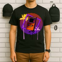 Neon Retro Video Game T-Shirt