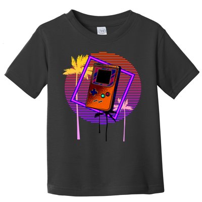 Neon Retro Video Game Toddler T-Shirt