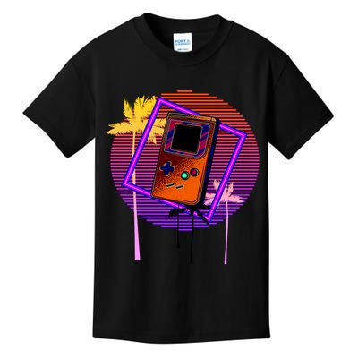 Neon Retro Video Game Kids T-Shirt
