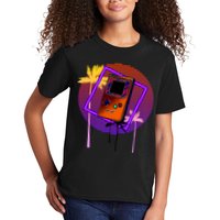Neon Retro Video Game Kids T-Shirt